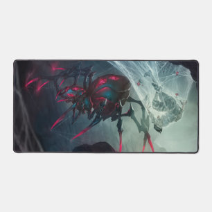 Spider Queen Gaming Desk Mat   Dark Magic Desk Mat