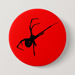 Spider Ronde Button 7,6 Cm