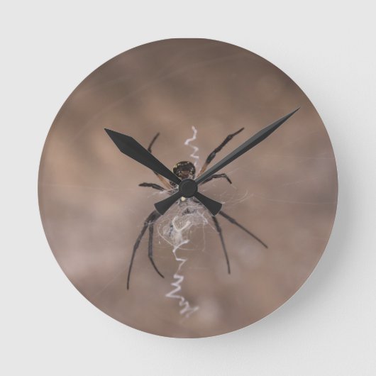 Spider Round Wall klok (Voorkant)