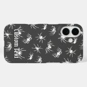 Spider Silhouettes Pattern Hoesje-Mate iPhone Case (Achterkant (horizontaal))