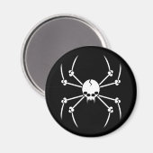 Spider Skull Magneet (Voorkant / Achterkant)