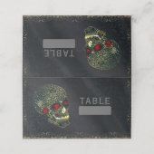 Spider Skull & Rozen Glam Gothic Party (Buitenkant ongevouwen)