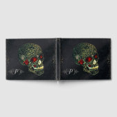 Spider Skull & Rozen Glam Gothic Party Gastenboek (Volledig)