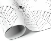 Spider & Spider web Ontwerp van insecten Cadeaupapier (Rol Hoek)