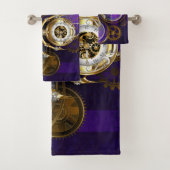 Spider Steampunk sur Arrière - plan pourpre (En situation)