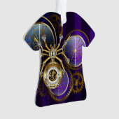 Spider Steampunk sur Arrière - plan pourpre (devant)