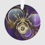 Spider Steampunk sur Arrière - plan pourpre (devant)