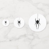 Spider sur Web Peinture Party Confetti (Derrière)