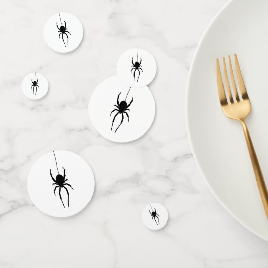 Spider sur Web Peinture Party Confetti (Groupe)