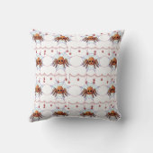 Spider Tarantula Schattige Kawaii Pattern Kussen (Achterkant)
