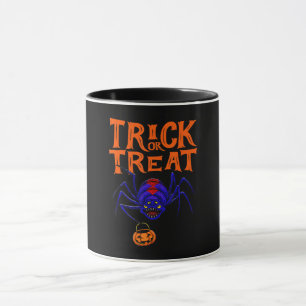 Spider Trick Or Treat Shirt Women Funny Halloween Mok