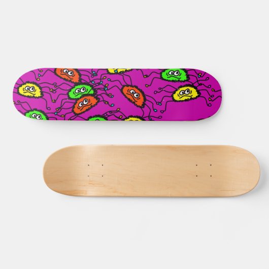 Spider Wallpaper Skateboard (Horizontaal)