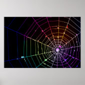 Spider Web 1 Afdrukken Poster (Voorkant)