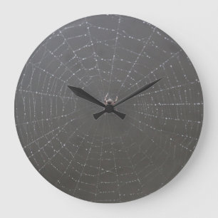 Spider Web Clock Grote Klok