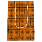 Spider Web en Black Spider Halloween Medium Cadeauzakje (Achterkant)