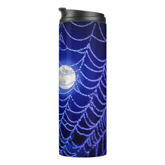 Spider Web en Moon Thermosbeker (Geroteerd rechts)