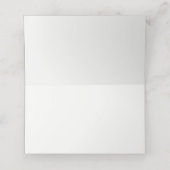 Spider Web Escort Kaart Place Card (Binnenkant ongevouwen)