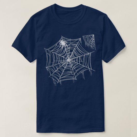 Spider Web Halloween Gift Spider T-shirt (Design voorkant)