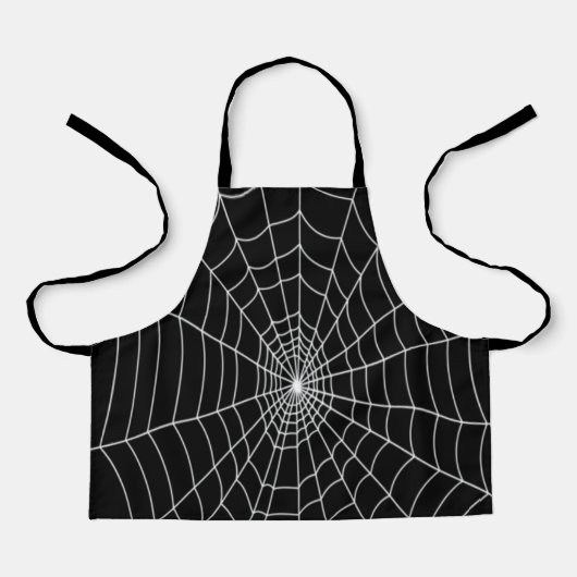 Spider Web Halloween Schort (Voorkant)
