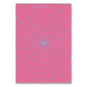 Spider Web (hemelsblauw) Kaart (Achterkant)