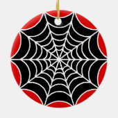 Spider Web Keramisch Ornament (Achterkant)