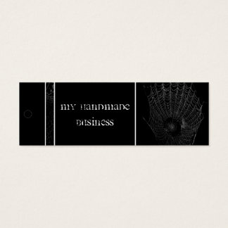 Spider Web Label Mini Visitekaartjes