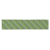Spider Web met dew-druppels Abstracte kunst Korte Tafelloper (Horizontaal)
