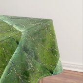 Spider Web met dew-druppels Abstracte kunst Tafelkleed (Voorbeeld)