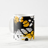 Spider Web Orange et Black Halloween Mug (Devant gauche)
