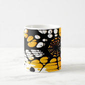 Spider Web Orange et Black Halloween Mug (Centre)