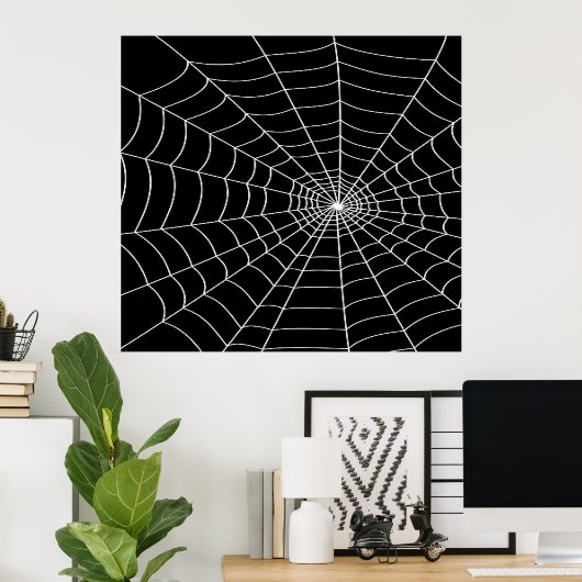 Spider Web Poster (Thuiskantoor)