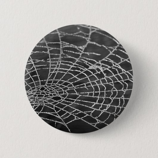 Spider Web Ronde Button 5,7 Cm (Voorkant)