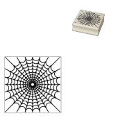 Spider Web Rubberstempel (Gestempeld)