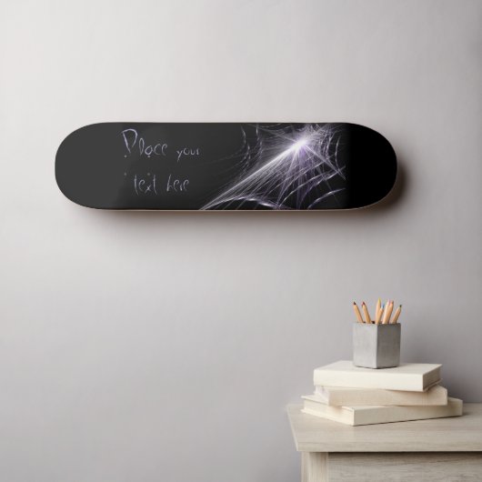 Spider Web Skateboard (Muurkunst (Horizontaal))