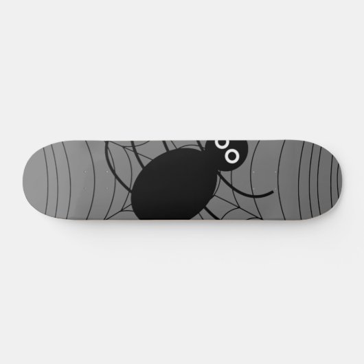 Spider Web Spider Halloween Skateboard (Horizontaal)