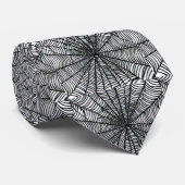 Spider Web Stropdas (Opgerold)
