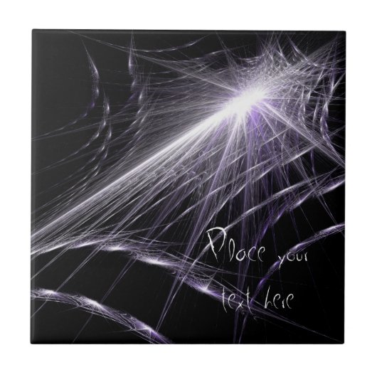 Spider Web Tegeltje (Voorkant)