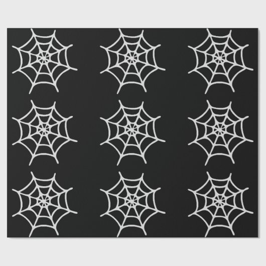 Spider Web Wrapping Paper Cadeaupapier (Vlak)
