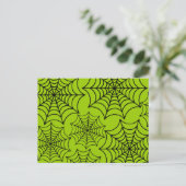 Spider Webs Briefkaart (Staand voorkant)