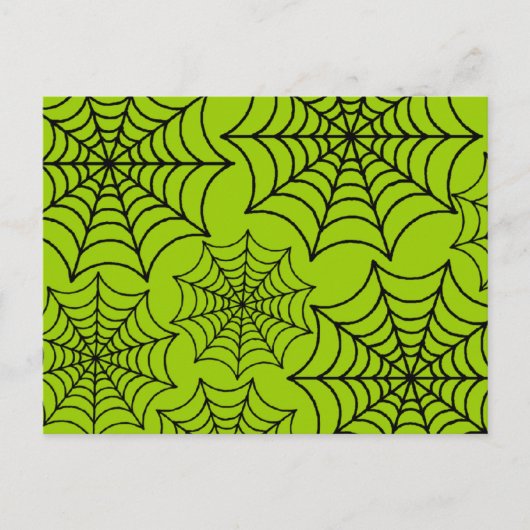 Spider Webs Briefkaart (Voorkant)