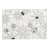Spider Webs Halloween Pattern Kussensloop (Voorkant-Rechts)