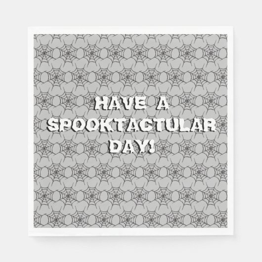 Spider Webs Pattern Papers Napkins Servet (Voorkant)