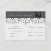 Spider Webs Visitekaartje (Achterkant)