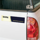 SPIDERintheHALL 5051 bumpersticker (Op Truck)