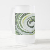SpiderLily Twist Frosted Glass Beer Mug (Devant gauche)