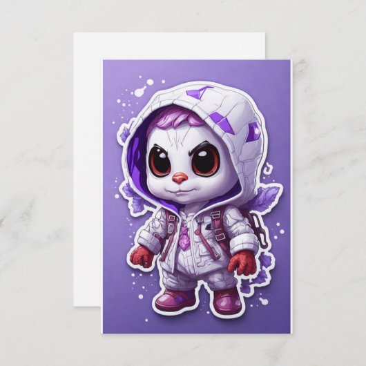 Spiderman - Carte Flat Note (Devant / Derrière)