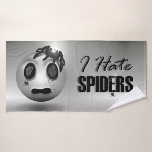 Spidermoji-handdoek Badhanddoek (Badhanddoek)