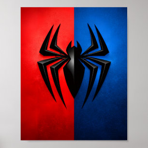 Spiderposter voor anime- en filmfans poster