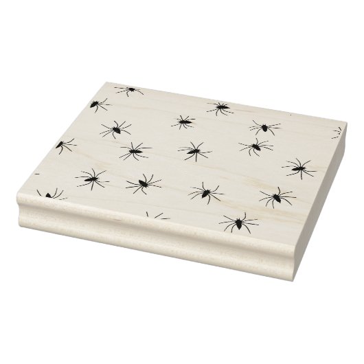 Spiders galore illustratie, kunststempel 	rubberstempel (Stempel)