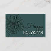 Spider's Web, Halloween Party Ticket Invitation (Dos)